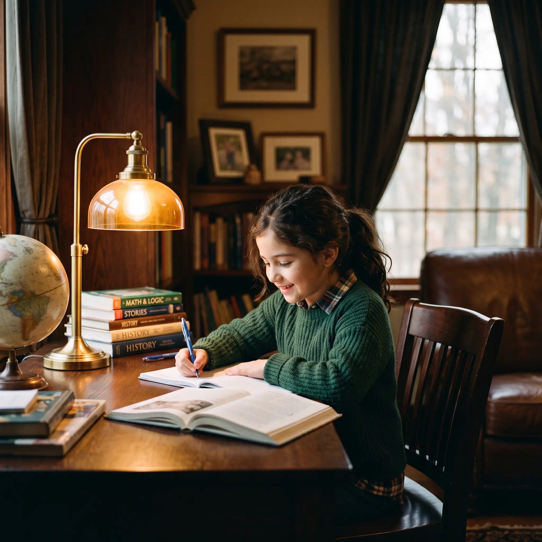 Student preparing for higher studies